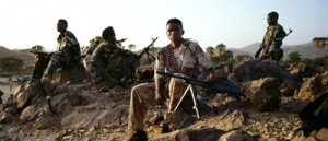 The border between Sudan and Eritrea is heavily patrolled. (AFP/Thomas Goisque)